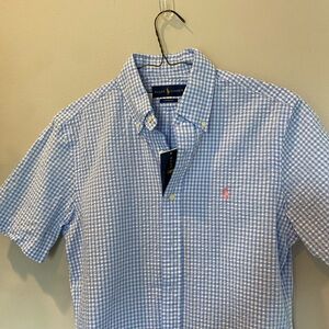 NWT Ralph Lauren Blue Casual Button Down Shirt